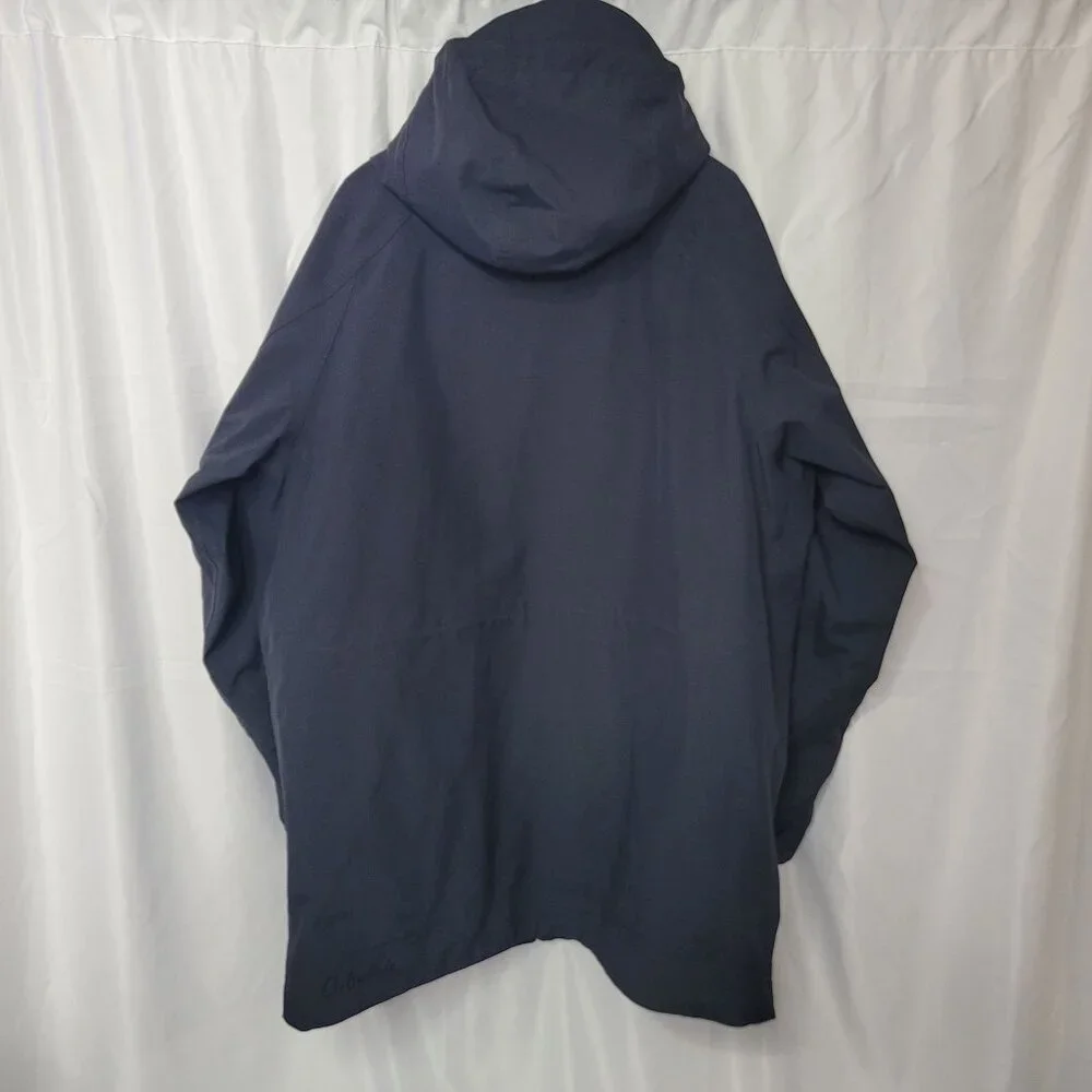 Cabela's Guidewear GoreTex Waterproof Outdoor Full-Zip Jacket Men' Navy Size L/L - Picture 2 of 12